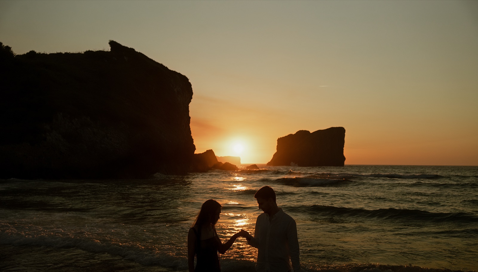 Los anillos, al ponerse el sol